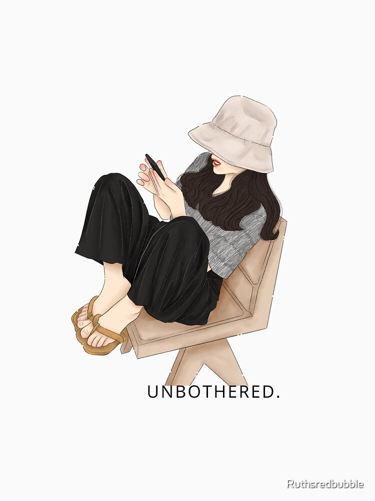 Unbothered Self Help Affirmational by Ruthsredbubble T-Shirts, Hoodie, Sweatshirt | BlankRebels.com (Image 3)