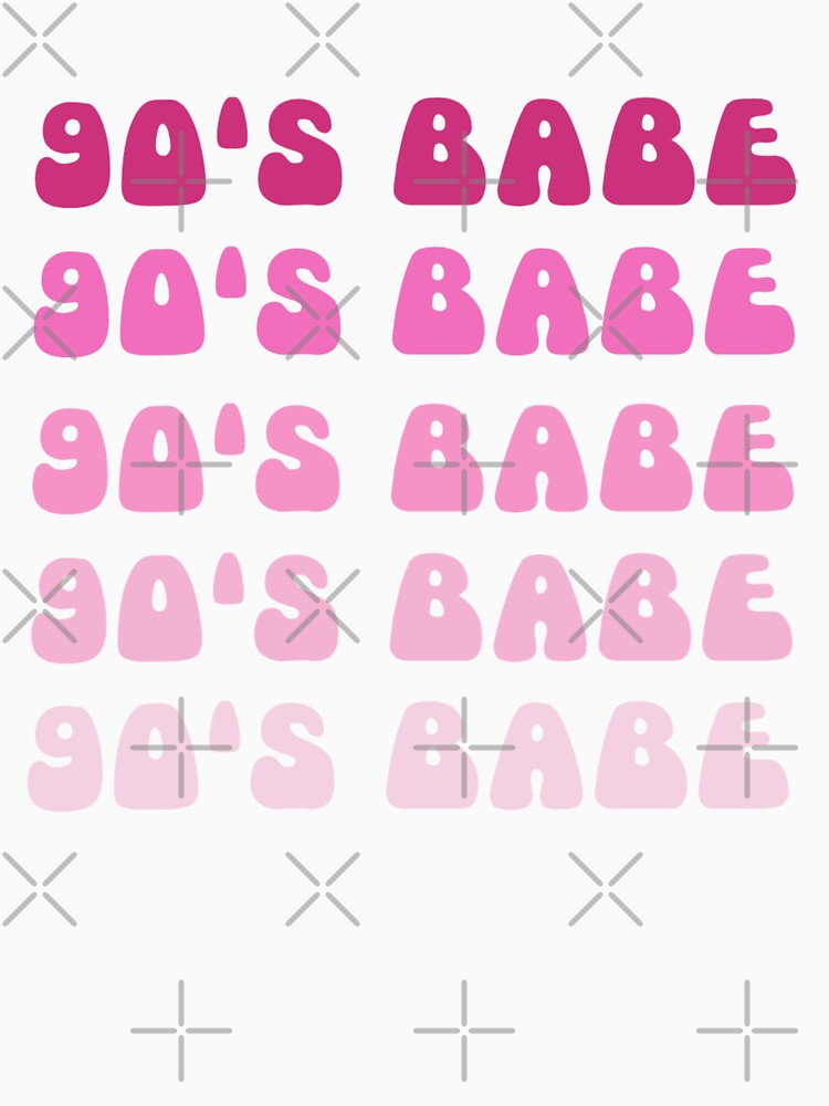 90's Babe Vintage Nostalgia Shirt | Retro 90s Graphic Tee | Classic Throwback Apparel | Nostalgic Fashion for... (Image 3)