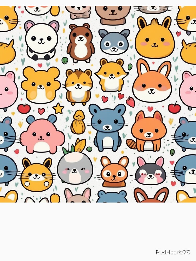 Kawaii Cute Pets by RedHearts76 T-Shirts, Hoodie, Sweatshirt | BlankRebels.com (Image 3)