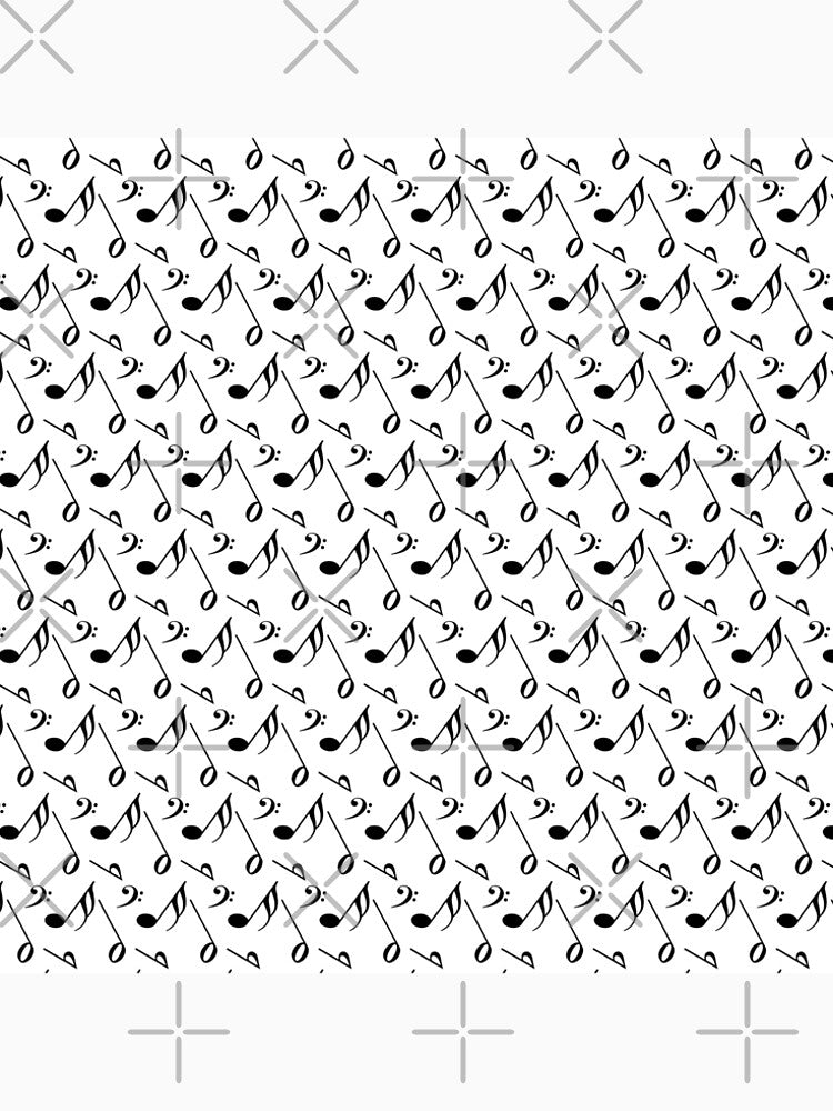 Musical Notes Pattern by Creativity in Bloom T-Shirts, Hoodie, Sweatshirt | BlankRebels.com (Image 2)