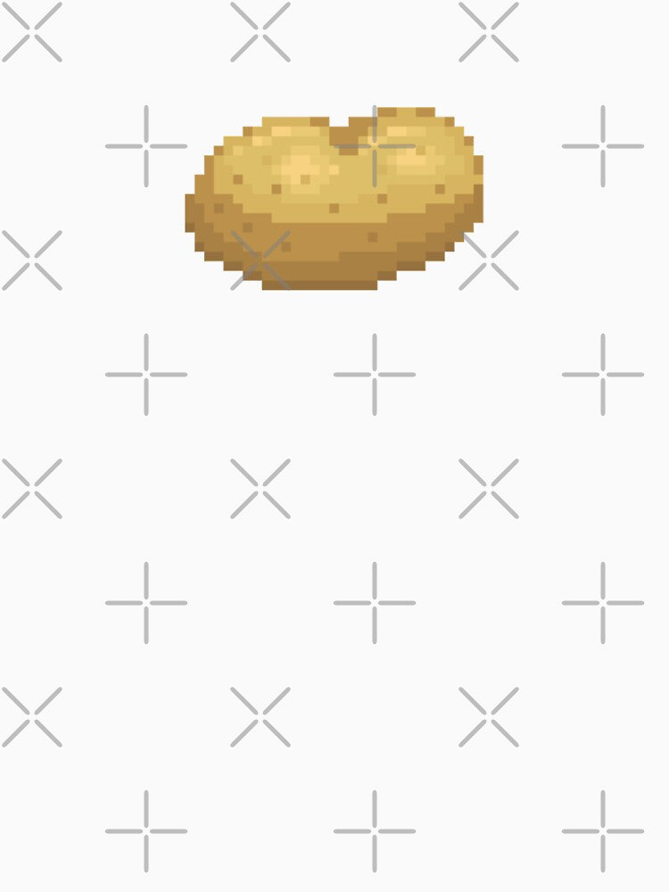 Pixel Art Potato by TakoyakiTech T-Shirts, Hoodie, Sweatshirt | BlankRebels.com (Image 2)
