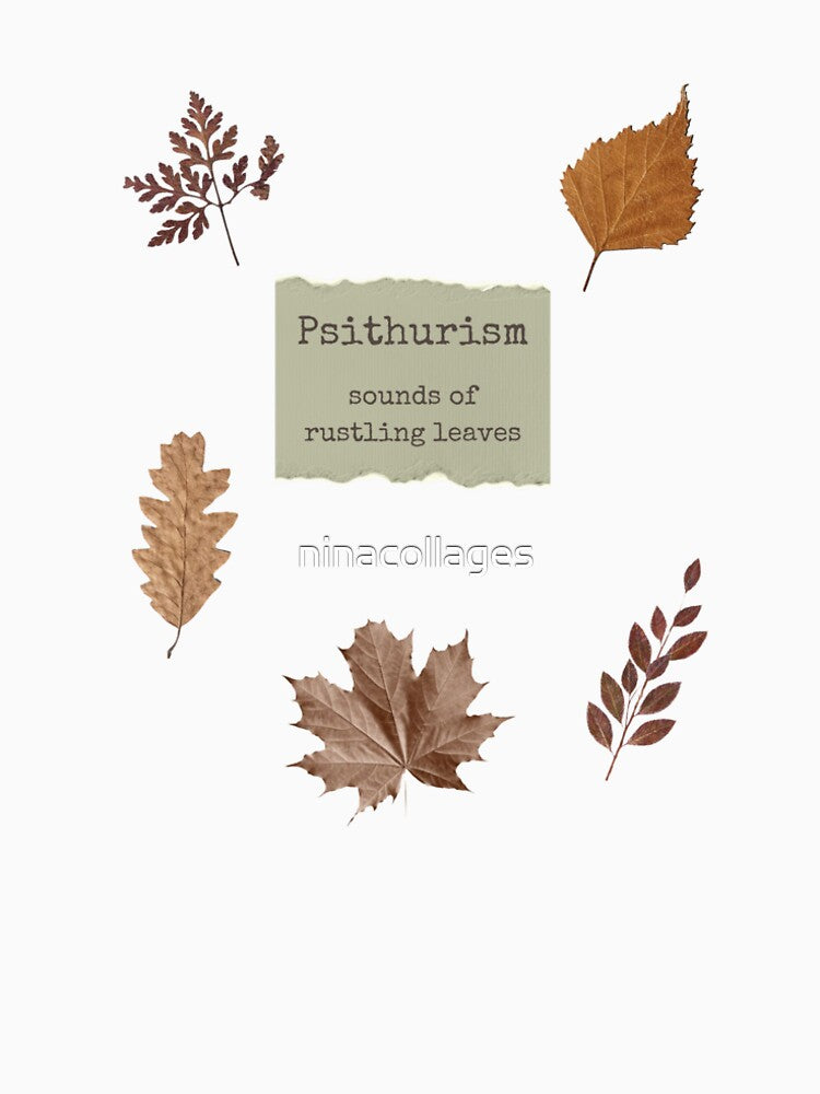 Psithurism Fall Dark Academia journaling by ninacollages T-Shirts, Hoodie, Sweatshirt | BlankRebels.com (Image 2)