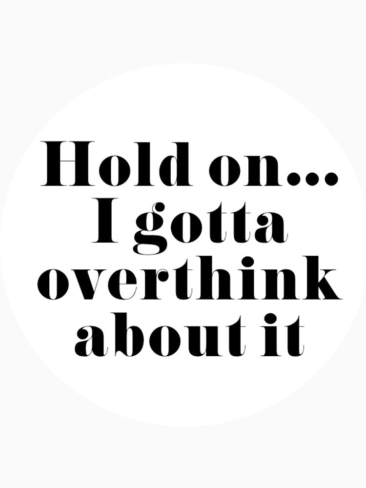 Overthinking by Molski T-Shirts, Hoodie, Sweatshirt | BlankRebels.com (Image 3)