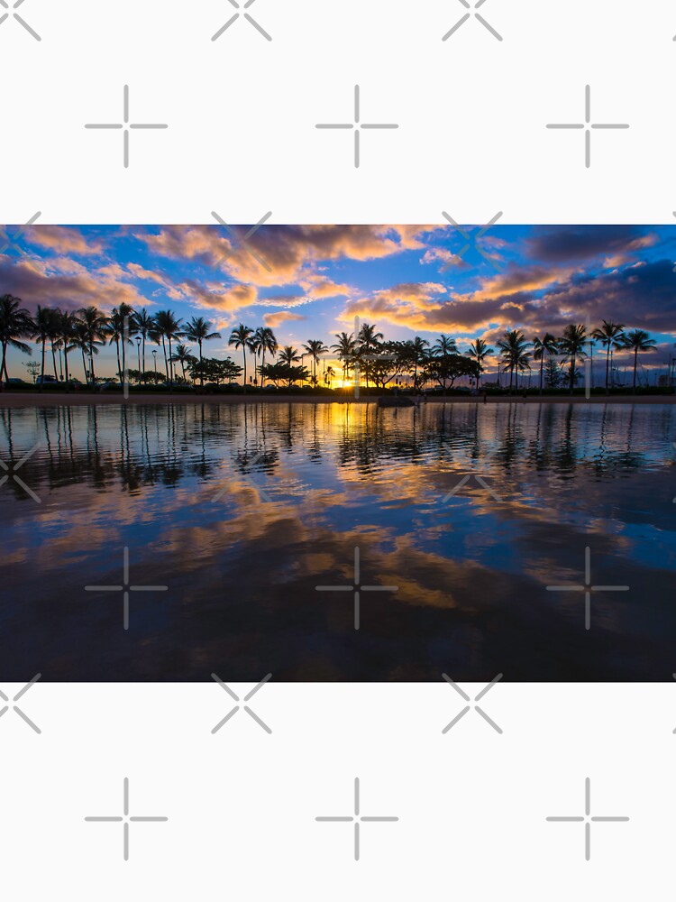 Waikiki Sunset Face Mask by Adrian Alford Photography T-Shirts, Hoodie, Sweatshirt | BlankRebels.com (Image 3)
