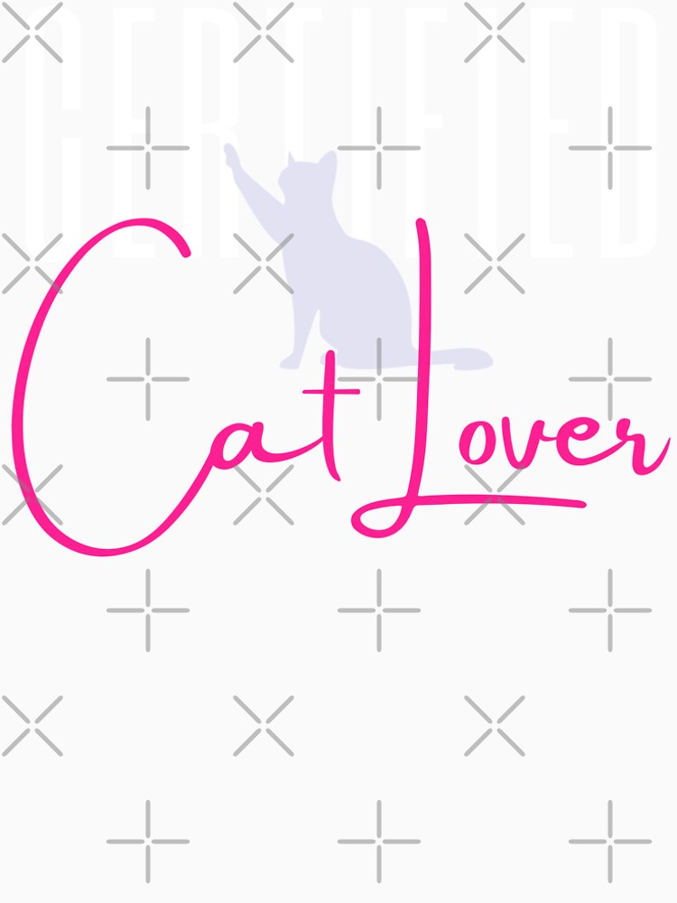 Certified Cat Lover merch by TopChoiceMerch T-Shirts, Hoodie, Sweatshirt | BlankRebels.com (Image 2)