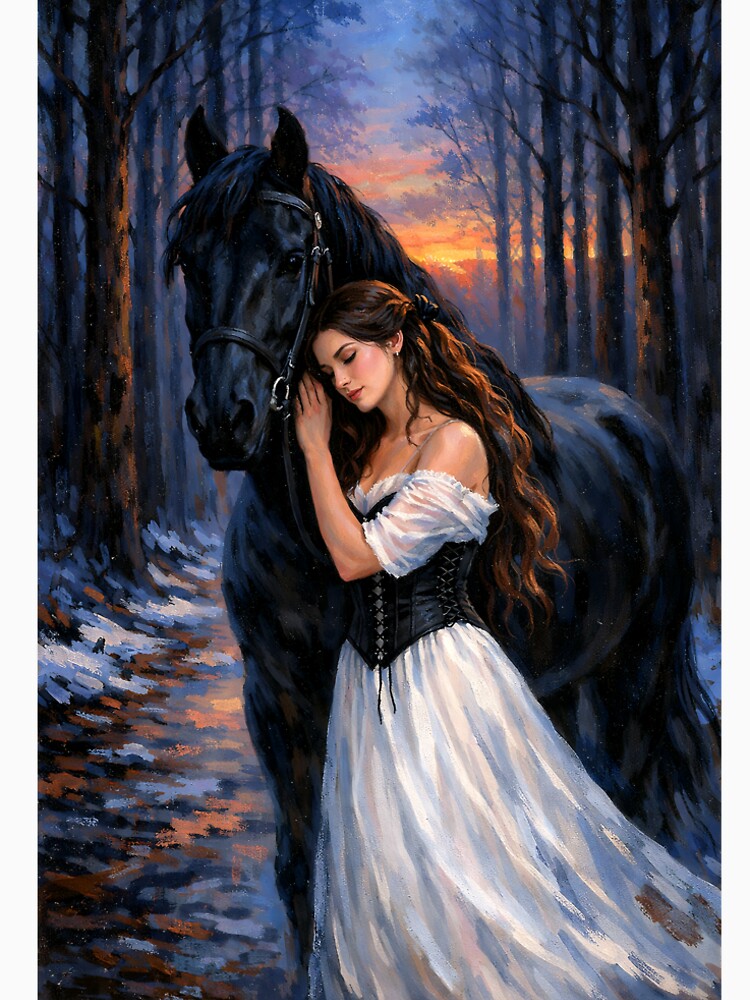 fantasy woman with horse by MKVisions T-Shirts, Hoodie, Sweatshirt | BlankRebels.com (Image 2)