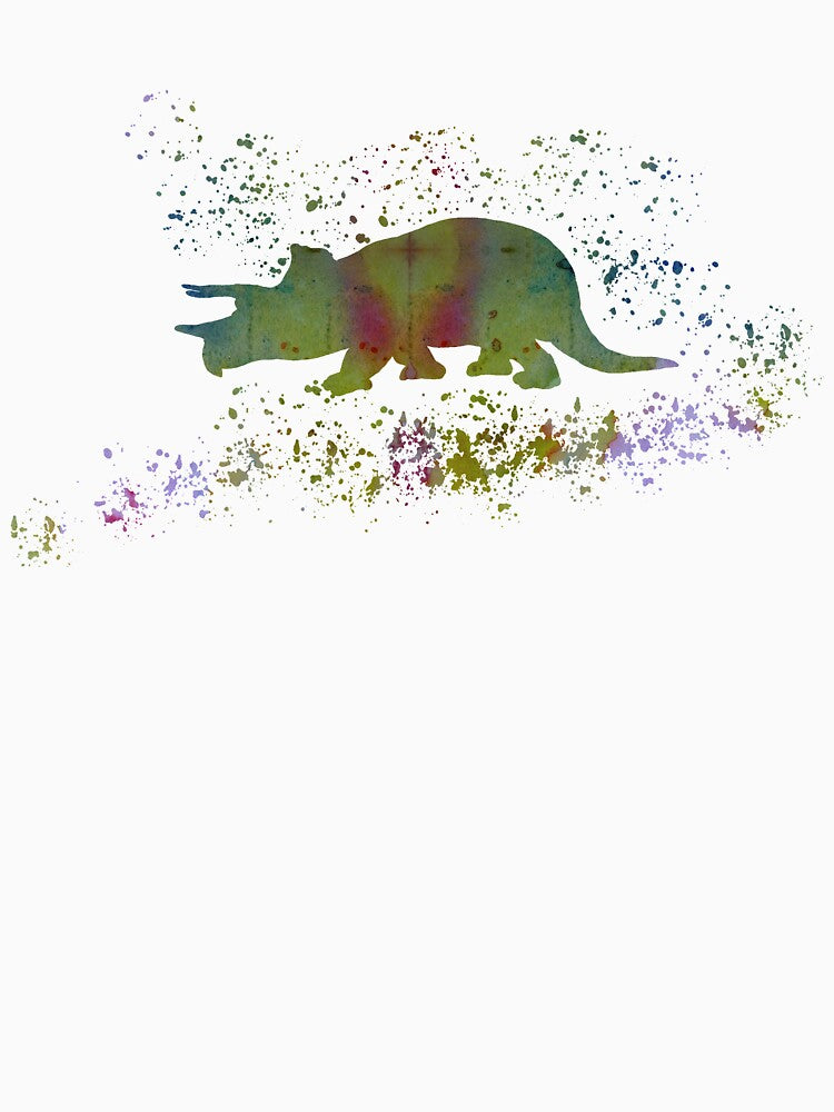 Triceratops / Dinosaur Artwork by BittenByErmines T-Shirts, Hoodie, Sweatshirt | BlankRebels.com (Image 3)