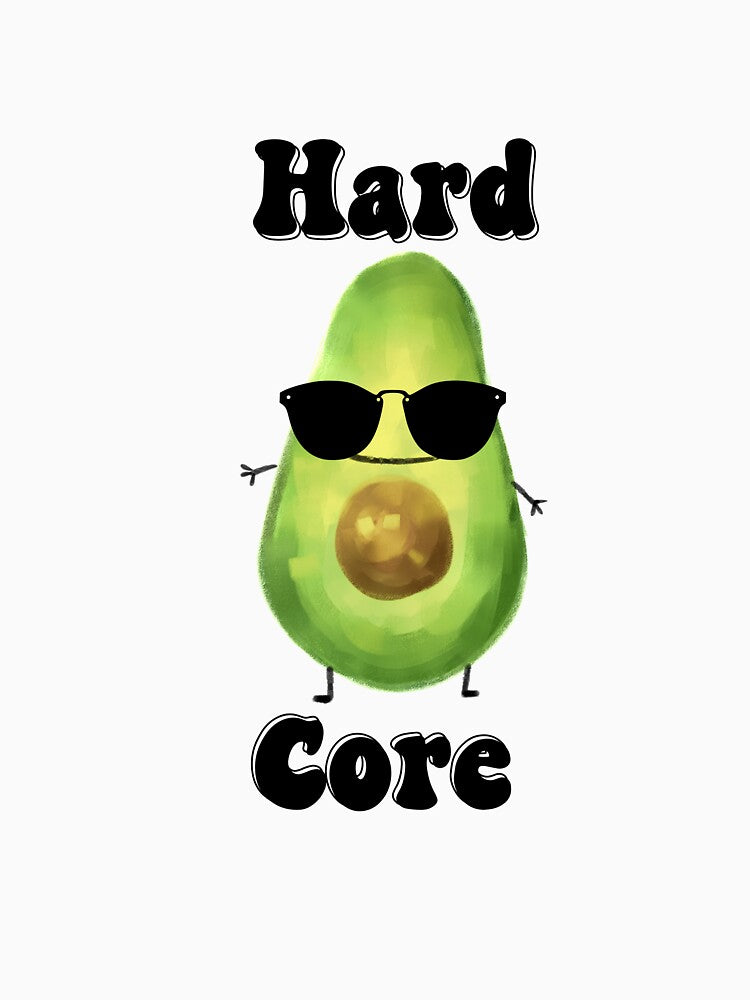Hard core avocado with sunglasses design by FayNdesigns T-Shirts, Hoodie, Sweatshirt | BlankRebels.com (Image 3)