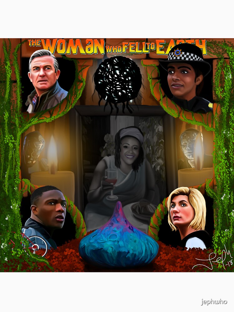 The Woman Who Fell To Earth by jephwho T-Shirts, Hoodie, Sweatshirt | BlankRebels.com (Image 3)