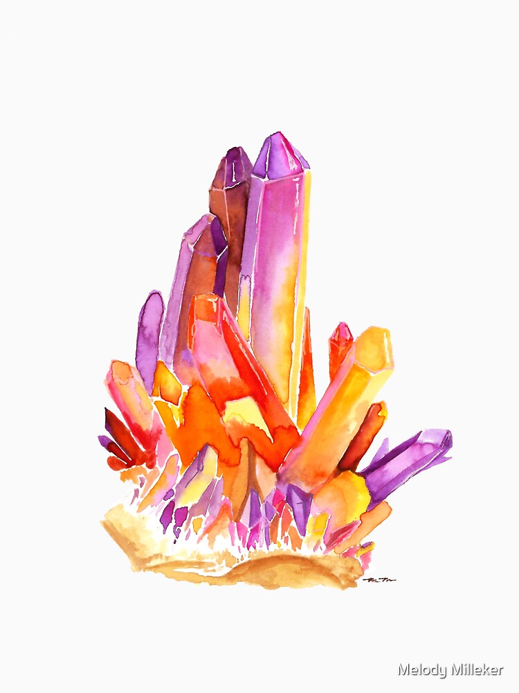 Sunset Crystal by Melody Milleker T-Shirts, Hoodie, Sweatshirt | BlankRebels.com (Image 3)
