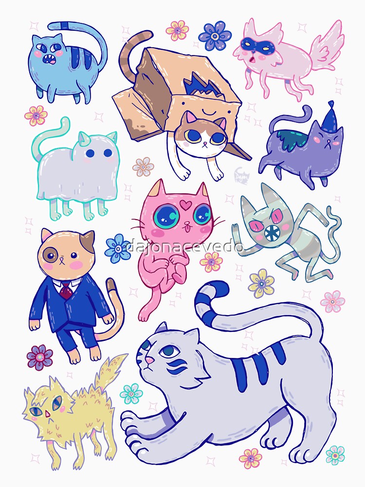 Cats Adventure by dajonacevedo T-Shirts, Hoodie, Sweatshirt | BlankRebels.com (Image 3)