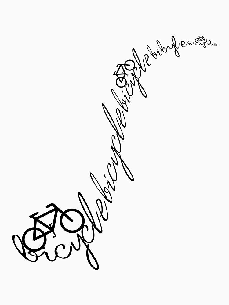 Bicycle road inver by adiosmillet T-Shirts, Hoodie, Sweatshirt | BlankRebels.com (Image 3)