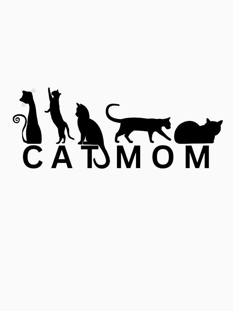 Cat Mom Silhouette by ArtByMuneer