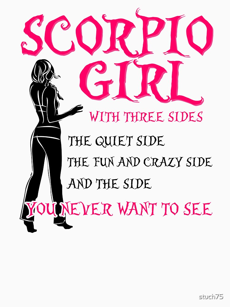 Scorpio Girl by stuch75 T-Shirts, Hoodie, Sweatshirt | BlankRebels.com (Image 3)