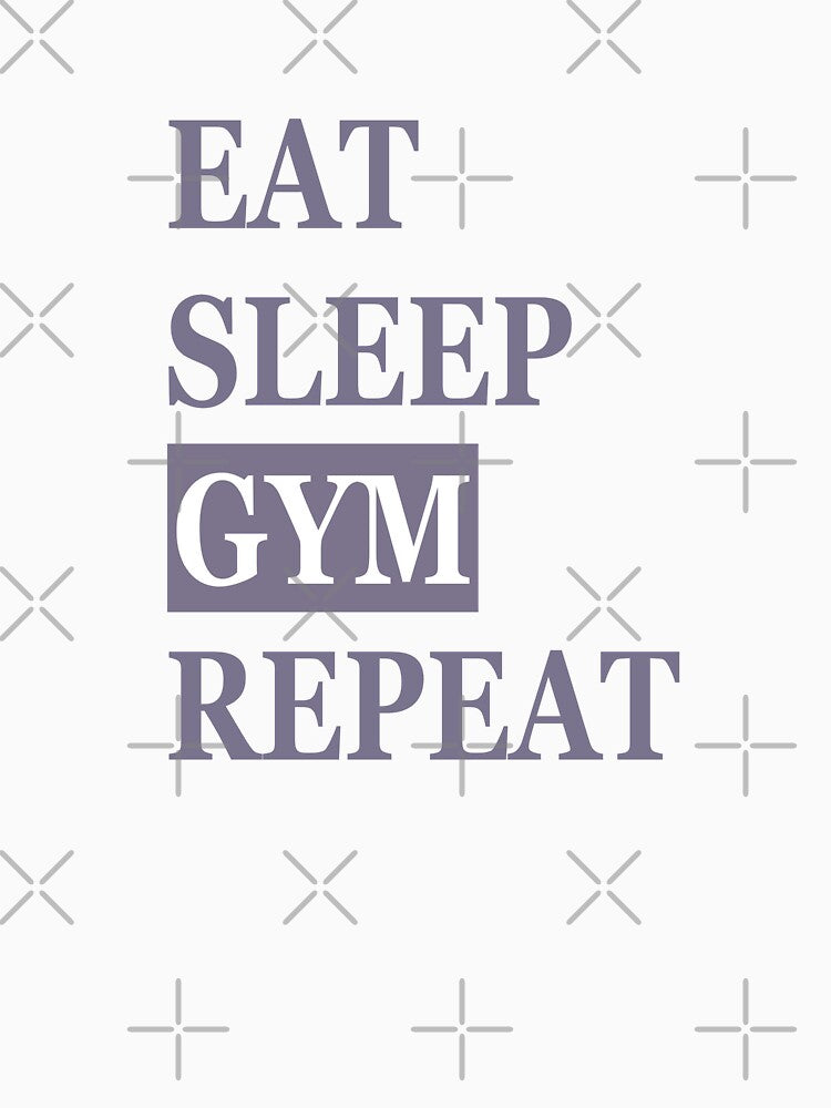 Eat, Sleep, Gym, Repeat by madtoyman T-Shirts, Hoodie, Sweatshirt | BlankRebels.com (Image 3)