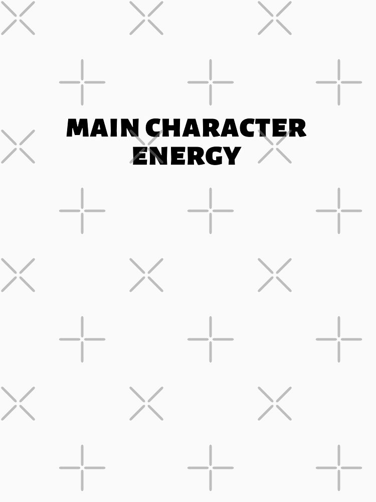 Main Character Energy by LunaRoseReads T-Shirts, Hoodie, Sweatshirt | BlankRebels.com (Image 3)