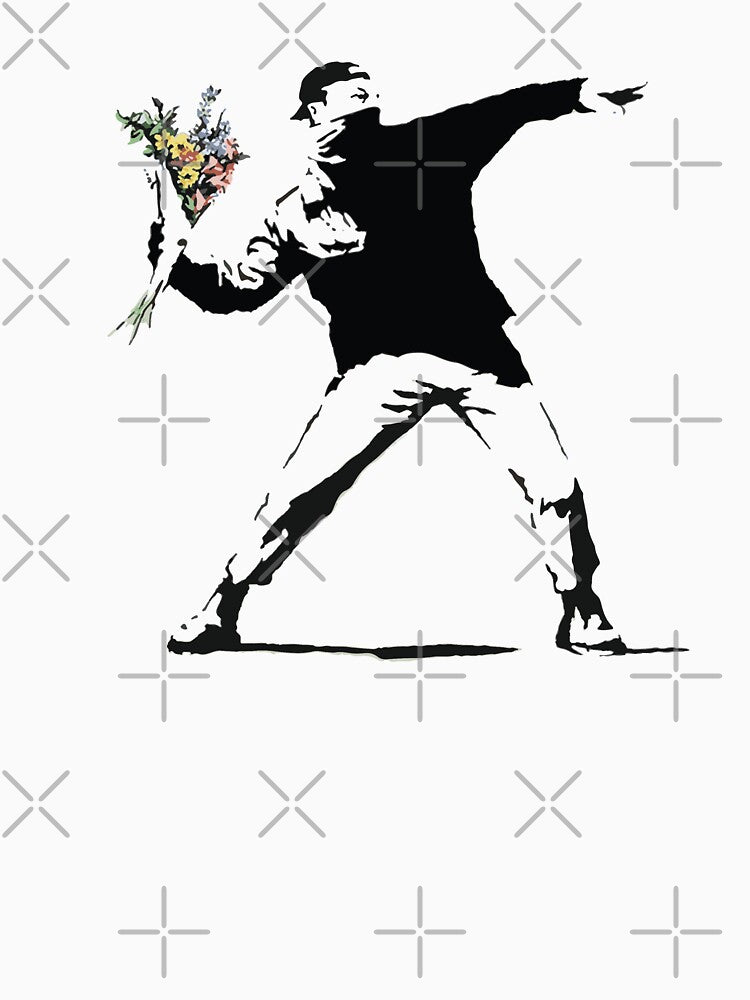 Flower man - Street art by kokinoarhithi