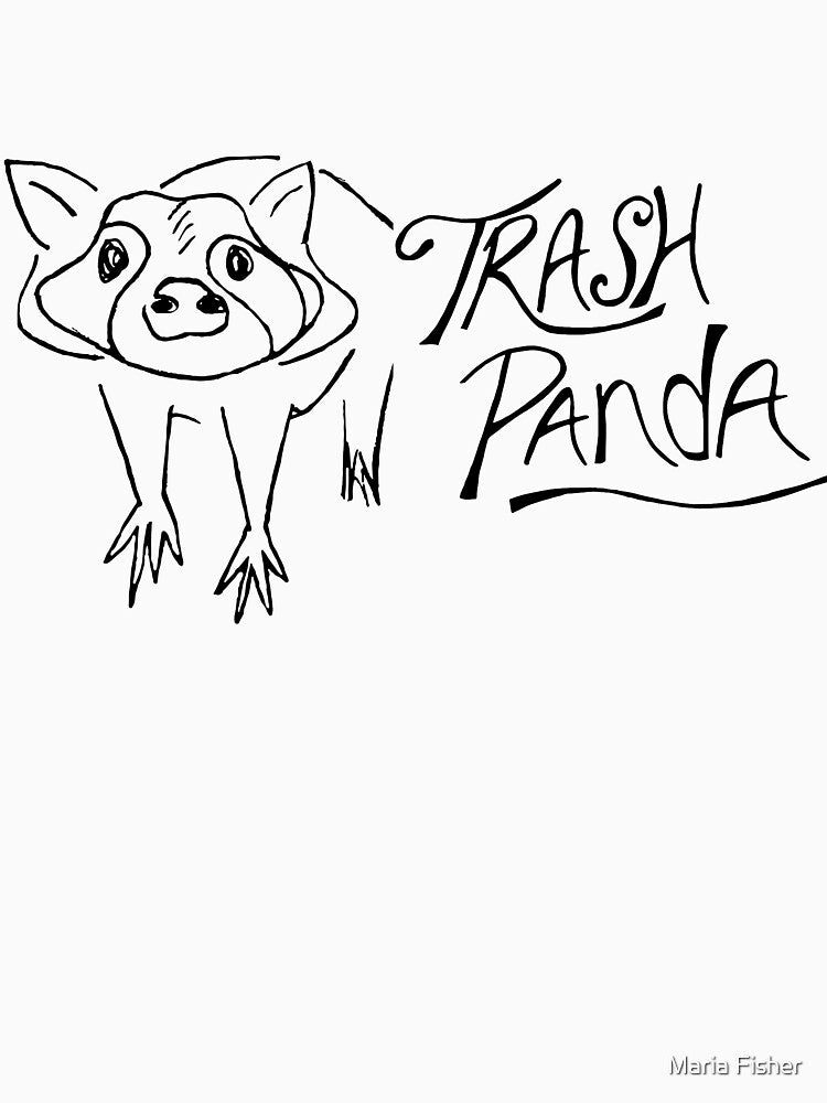 Trash Panda by datfishcray T-Shirts, Hoodie, Sweatshirt | BlankRebels.com (Image 3)