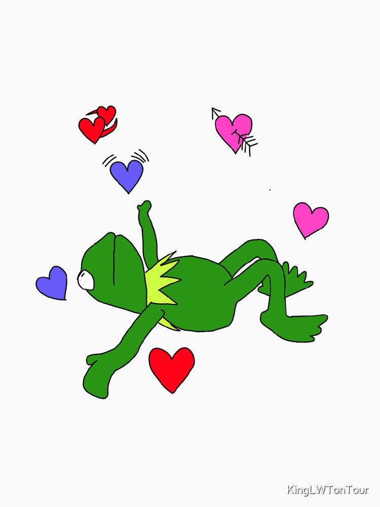 Kermit is: In Love by KingLWTonTour T-Shirts, Hoodie, Sweatshirt | BlankRebels.com (Image 3)