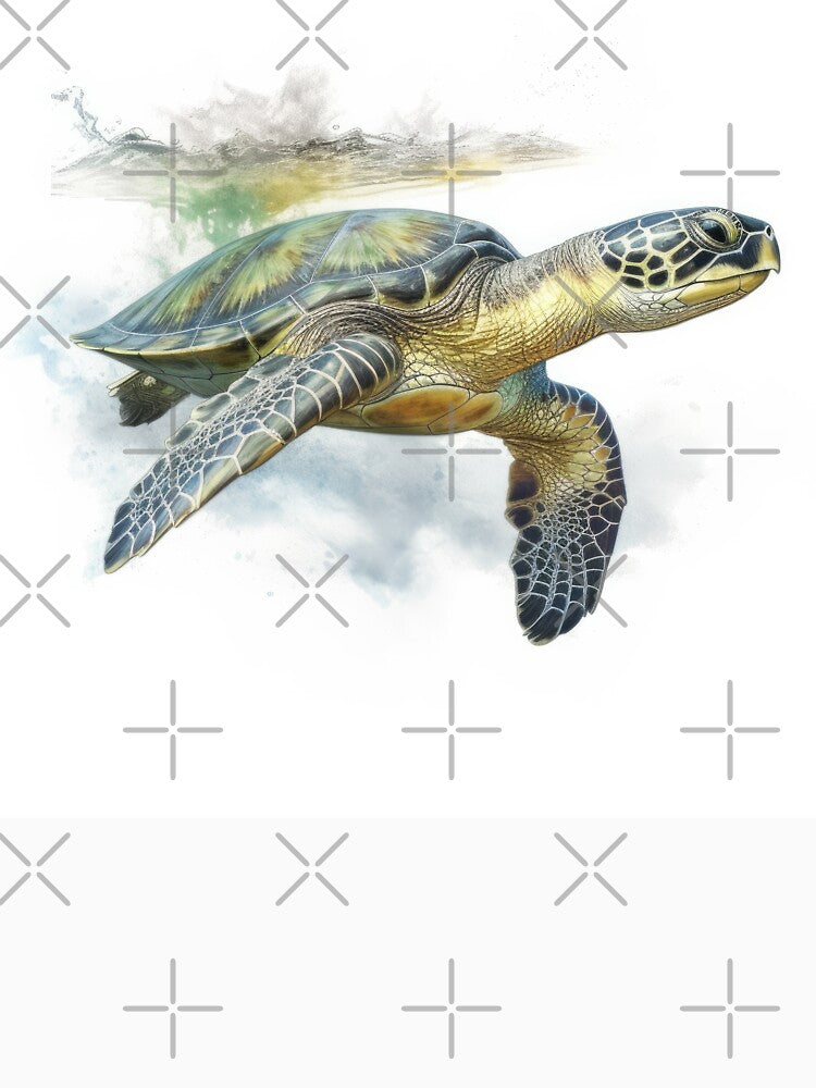 Hawksbill Turtle by Okinawa by Design T-Shirts, Hoodie, Sweatshirt | BlankRebels.com (Image 3)
