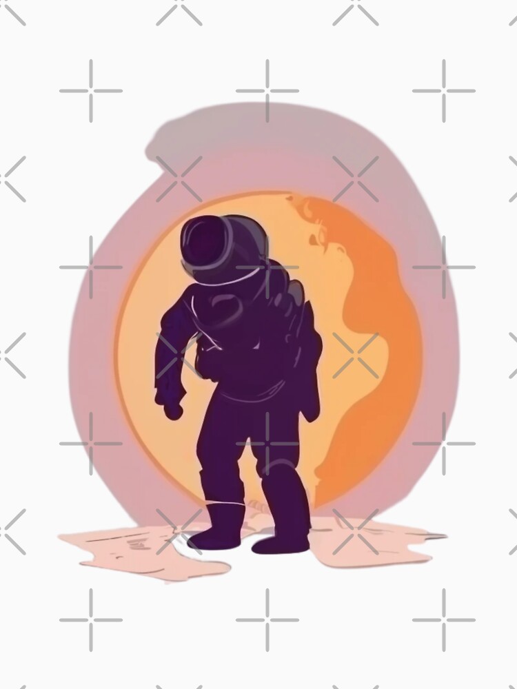 Astronaut Exploring Space/Journey Beyond Earth by Hubert  GrafikaExpressArtistry T-Shirts, Hoodie, Sweatshirt (Image 3)