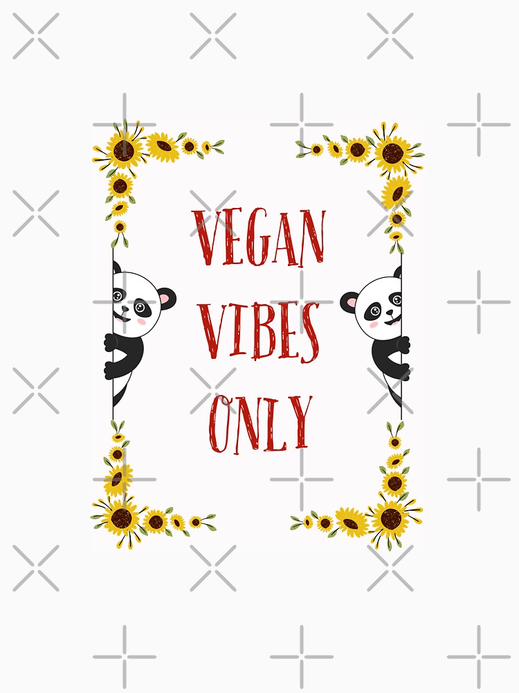 Vegan Vibes Only by SustainMyVibe T-Shirts, Hoodie, Sweatshirt | BlankRebels.com (Image 3)
