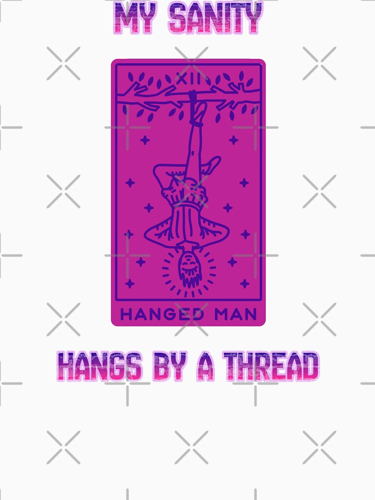 My Sanity Hangs By A Thread by Plin Plin Plon Design T-Shirts, Hoodie, Sweatshirt | BlankRebels.com (Image 3)