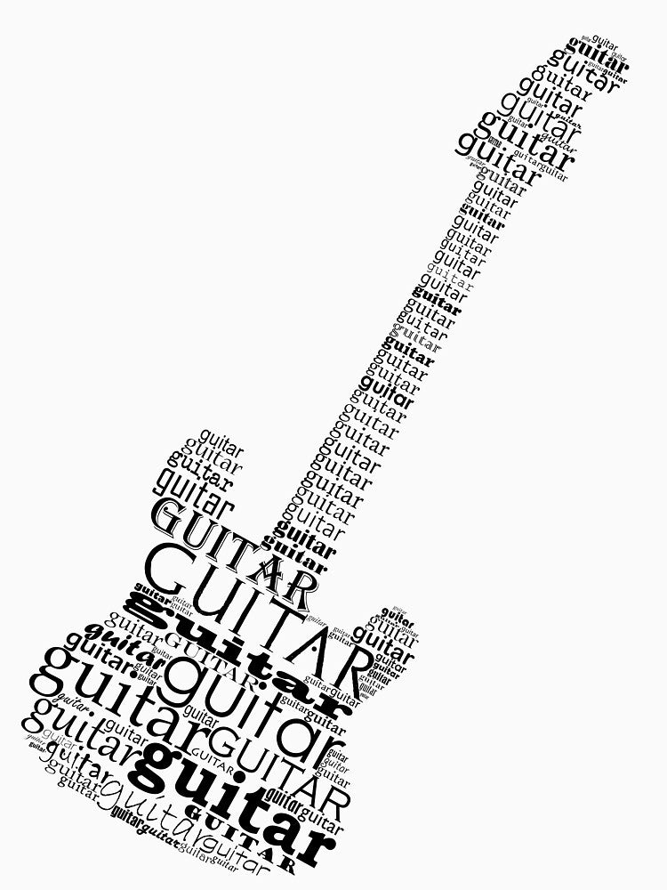 Guitar by adiosmillet T-Shirts, Hoodie, Sweatshirt | BlankRebels.com (Image 3)