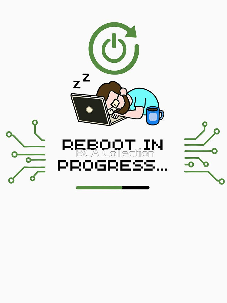 Copie de Copie de Sleep Mode Activated – Reboot Coming Soon by BCA Collection T-Shirts, Hoodie, Sweatshirt (Image 3)