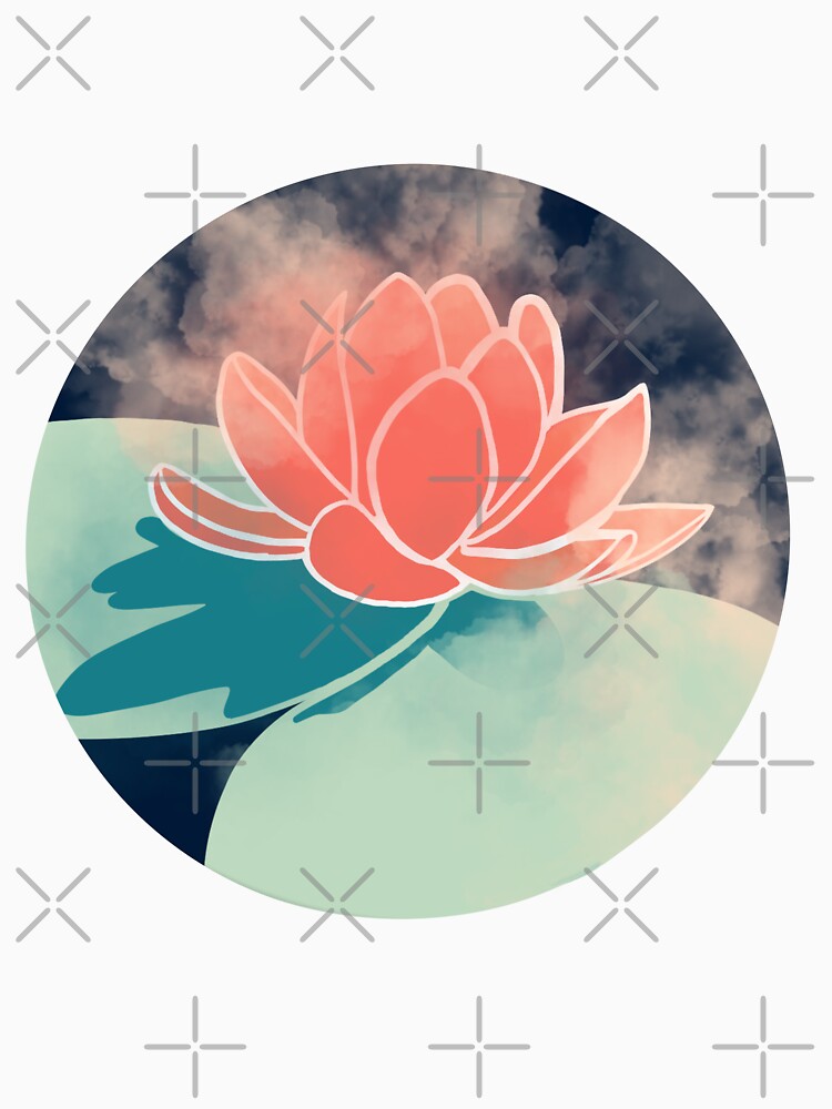 Misty lotus by Sageleafprints T-Shirts, Hoodie, Sweatshirt | BlankRebels.com (Image 3)