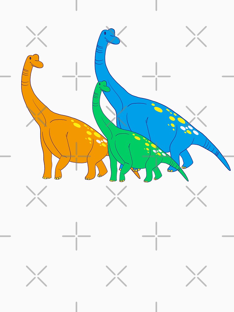 Lovely Brachiosaurus family by Danggi Days! T-Shirts, Hoodie, Sweatshirt | BlankRebels.com (Image 3)