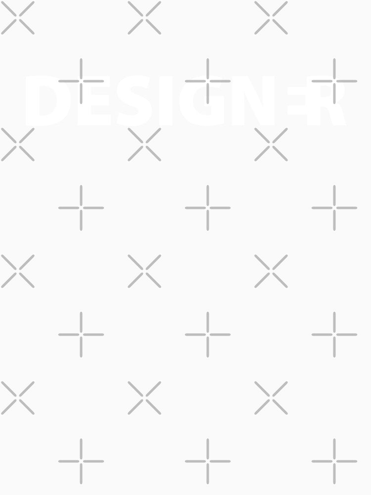 Designer lettering white - design for designers by hendeJens