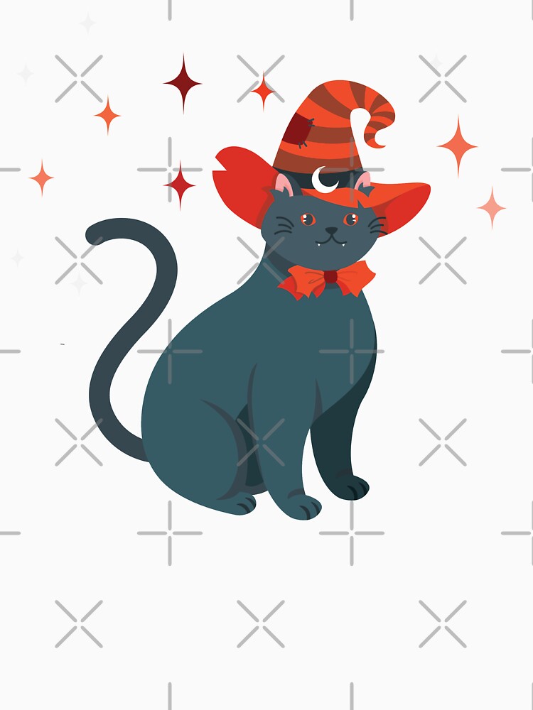 Black cat halloween by zarinestore T-Shirts, Hoodie, Sweatshirt | BlankRebels.com (Image 3)
