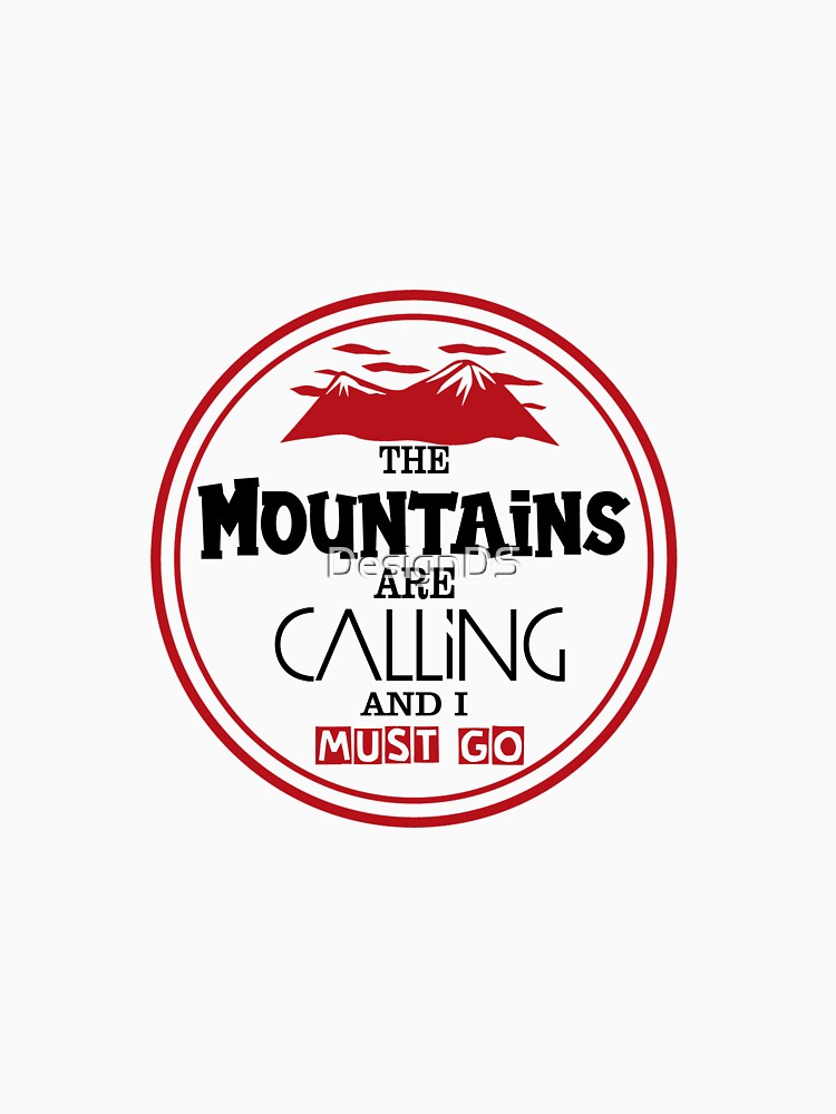 The Mountains are calling and I must go cool by DesignDS T-Shirts, Hoodie, Sweatshirt | BlankRebels.com (Image 3)