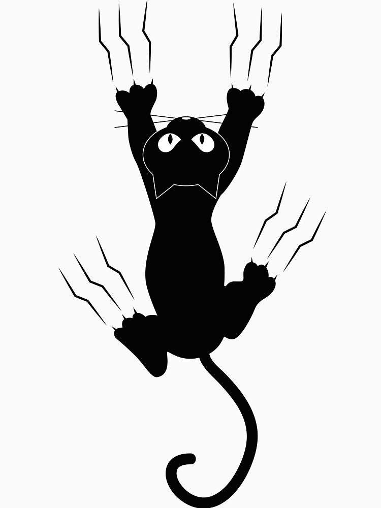 funny black cat hoodie T-shirt by NewStyle ⭐⭐⭐⭐⭐ Sweatshirt | BlankRebels.com (Image 3)
