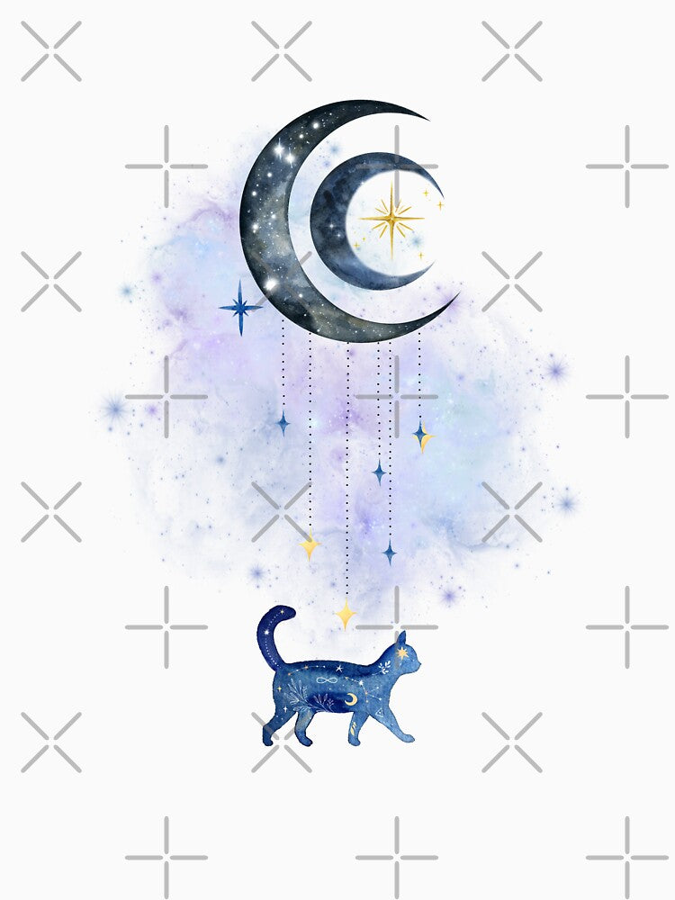 Chasing Moonlight: A Cat’s Journey Among Stars (Image 3)