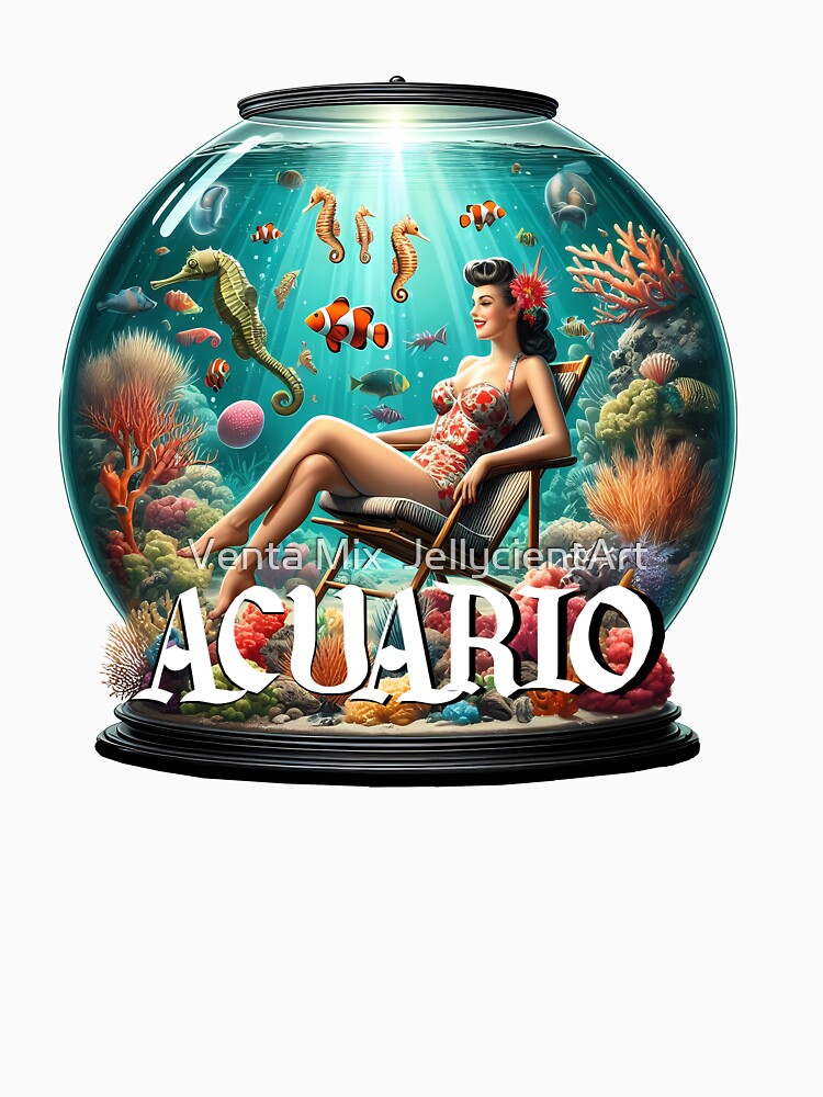 AQUARIUM: by Venta Mix  JellycientArt T-Shirts, Hoodie, Sweatshirt | BlankRebels.com (Image 3)