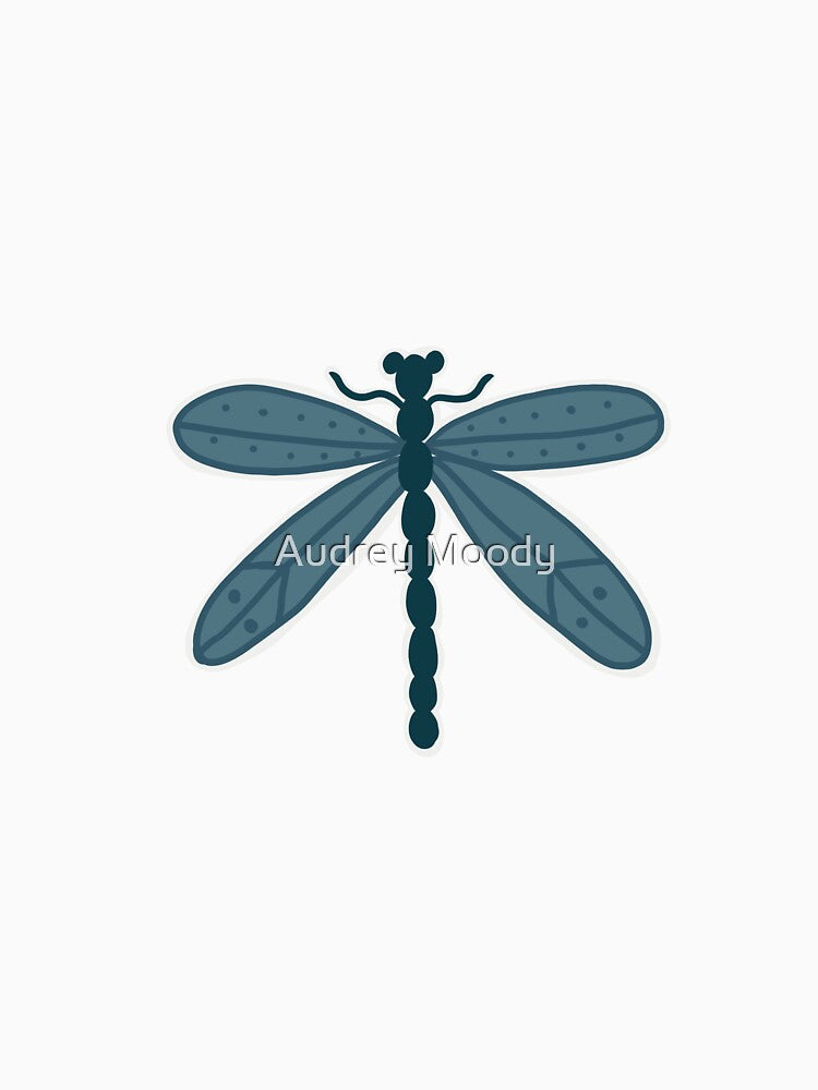 Blue Dragonfly by Audrey Moody T-Shirts, Hoodie, Sweatshirt | BlankRebels.com (Image 3)
