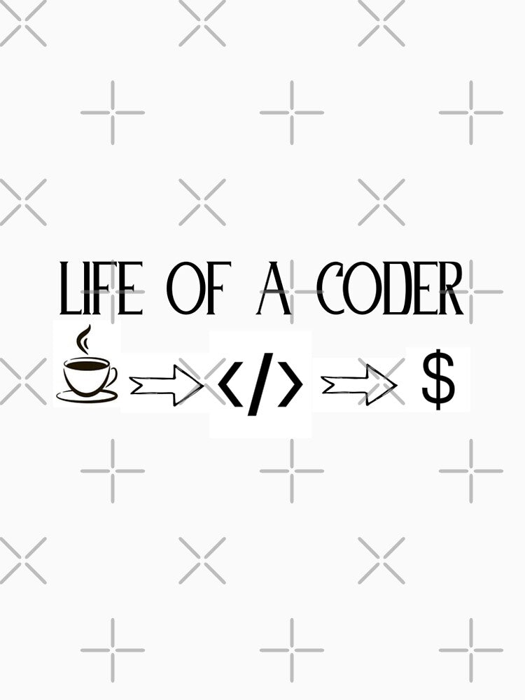 LIFE OF A CODER by GypsyMerch T-Shirts, Hoodie, Sweatshirt | BlankRebels.com (Image 2)