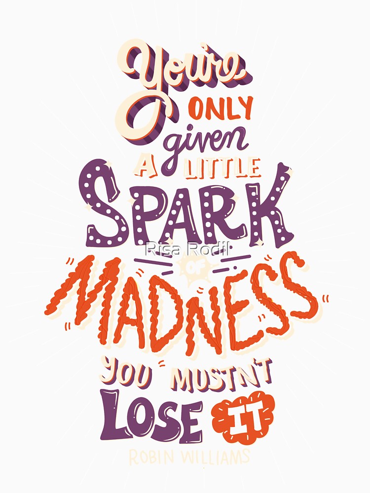 Spark of Madness by Risa Rodil T-Shirts, Hoodie, Sweatshirt | BlankRebels.com (Image 3)