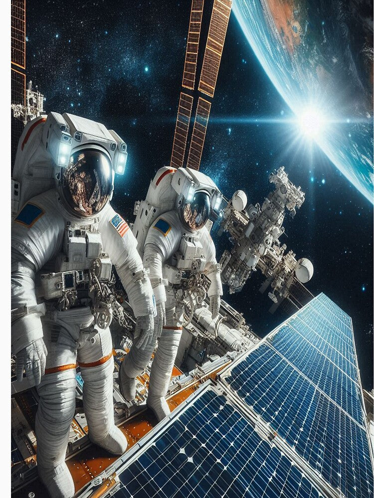 Astronauts On ISS 2 by MajesticPx T-Shirts, Hoodie, Sweatshirt | BlankRebels.com (Image 3)