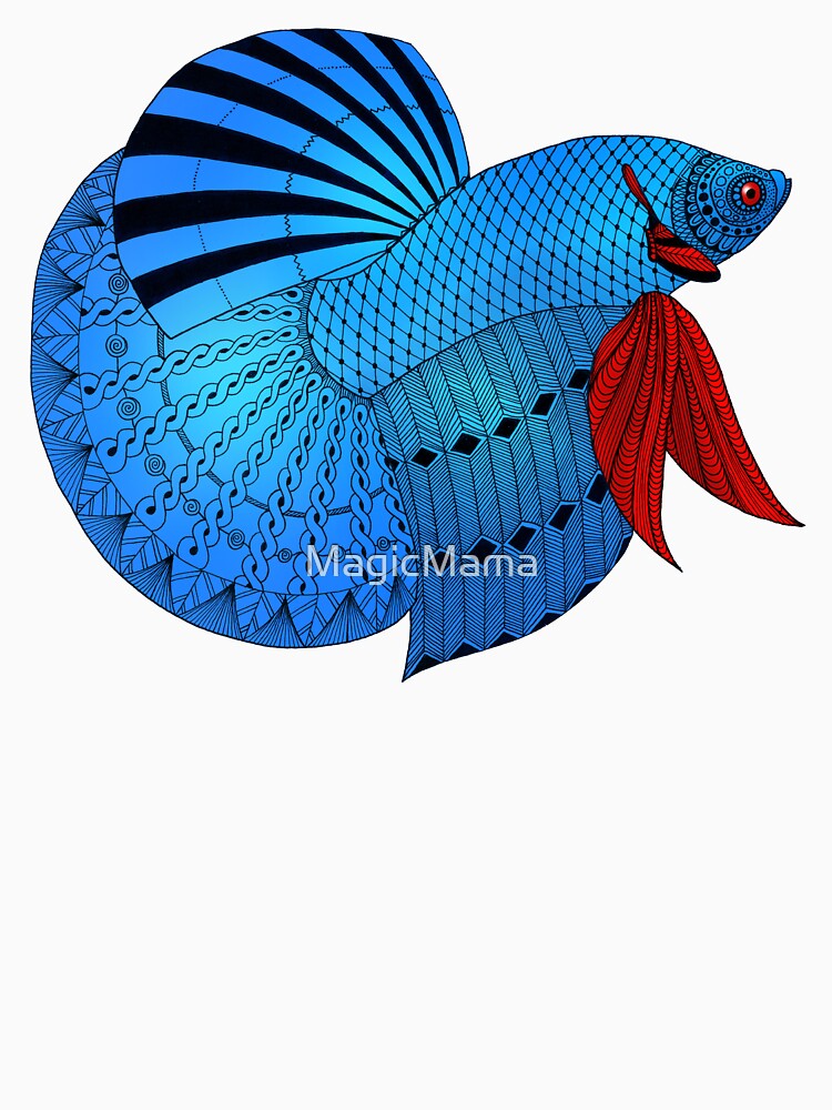 Betta Fish by MagicMama T-Shirts, Hoodie, Sweatshirt | BlankRebels.com (Image 3)