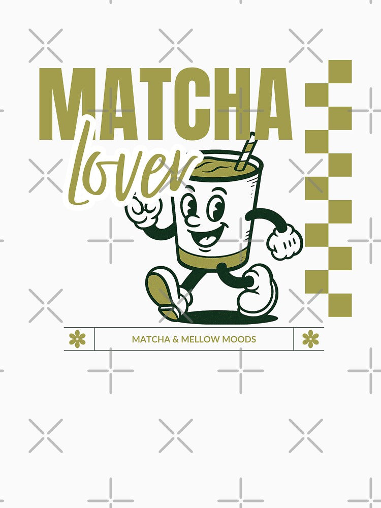 Retro Matcha Latte - Matcha Lover by Nacho Average Designs T-Shirts, Hoodie, Sweatshirt | BlankRebels.com (Image 3)