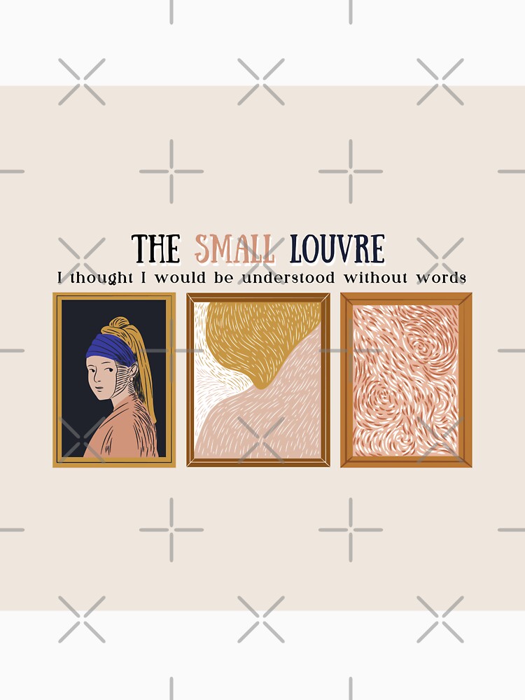 The small Louvre - 3 paintings - Light background by Athenasgirl T-Shirts, Hoodie, Sweatshirt | BlankRebels.com (Image 3)