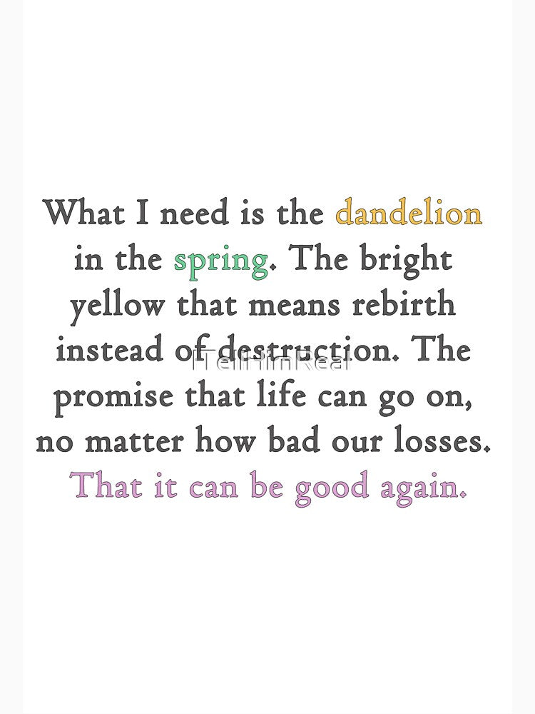 Mockingjay quote 'dandelion in the spring' by ITellHimReal T-Shirts, Hoodie, Sweatshirt | BlankRebels.com (Image 3)