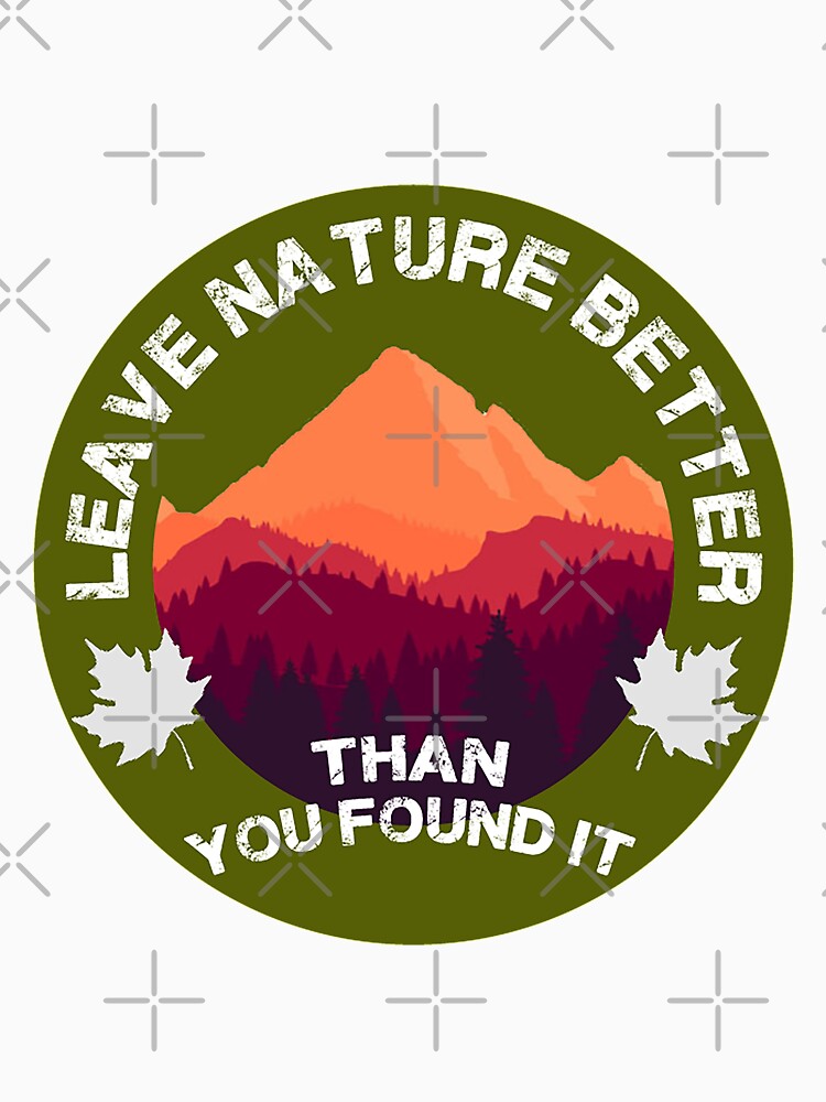 Leave No Trace Respect Shirt - Love Nature Shirt - Respect Nature t-shirt - Protect nature t shirt - Wilderness... (Image 3)
