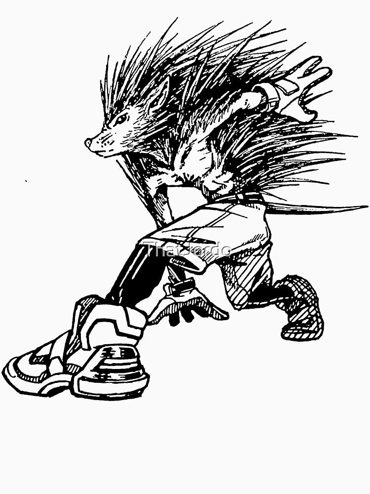 Realistic the Hedgehog by ThatJordo T-Shirts, Hoodie, Sweatshirt | BlankRebels.com (Image 3)