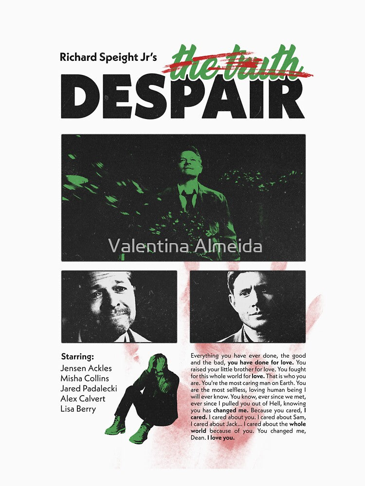 Despair by Valentina Almeida T-Shirts, Hoodie, Sweatshirt | BlankRebels.com (Image 3)