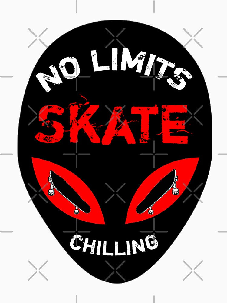 Skate No Limits - Skateboard No limits Shirt - skateboard apparel - Best Skateboard  Apparel (Image 3)
