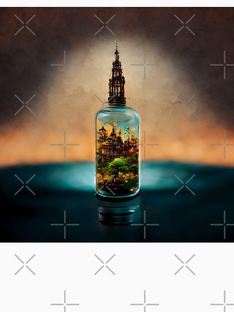 Fantasy City Bottle – Magical Miniature World T-Shirts, Hoodie, Sweatshirt